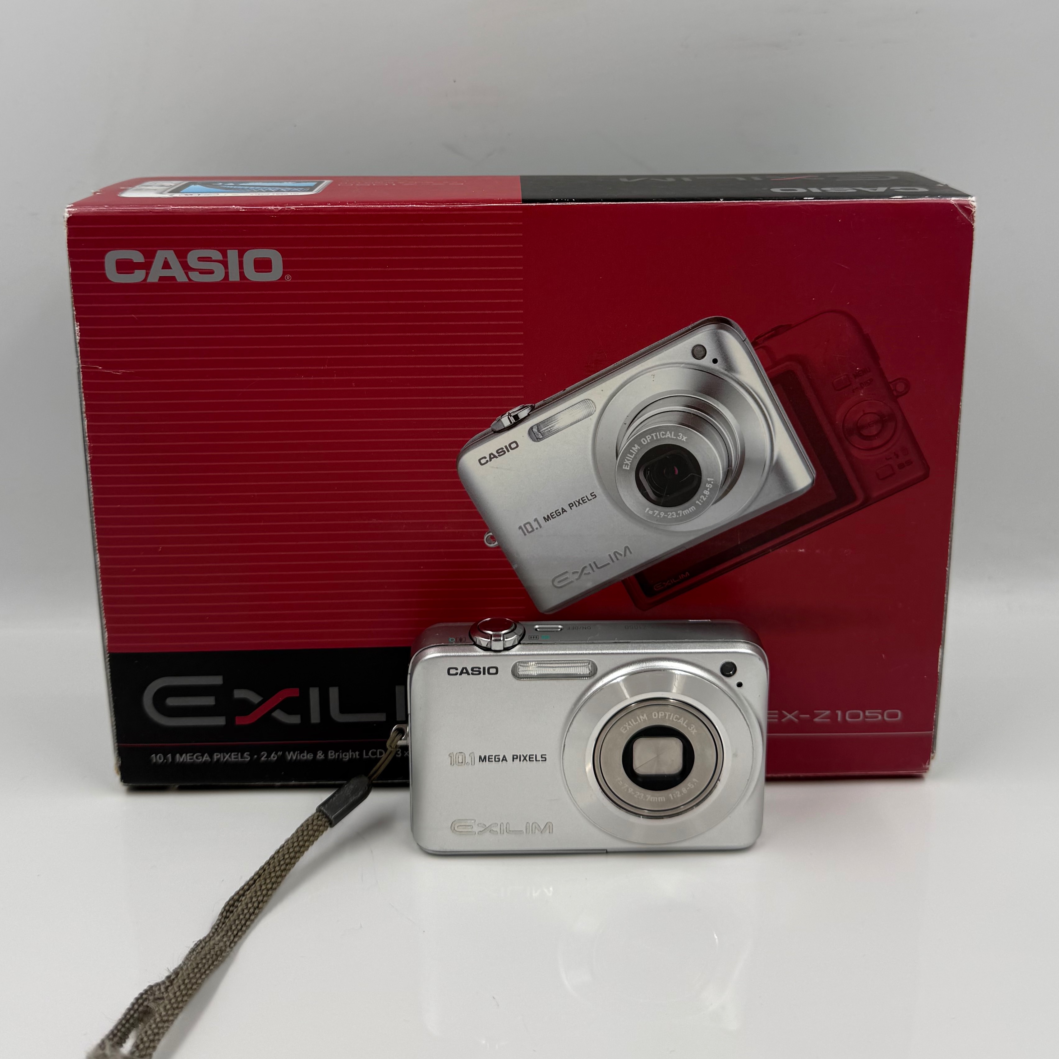Pre-owned CASIO EXILIM EX-Z1050 10.1MP CAMERA - BOXED - Own4Less
